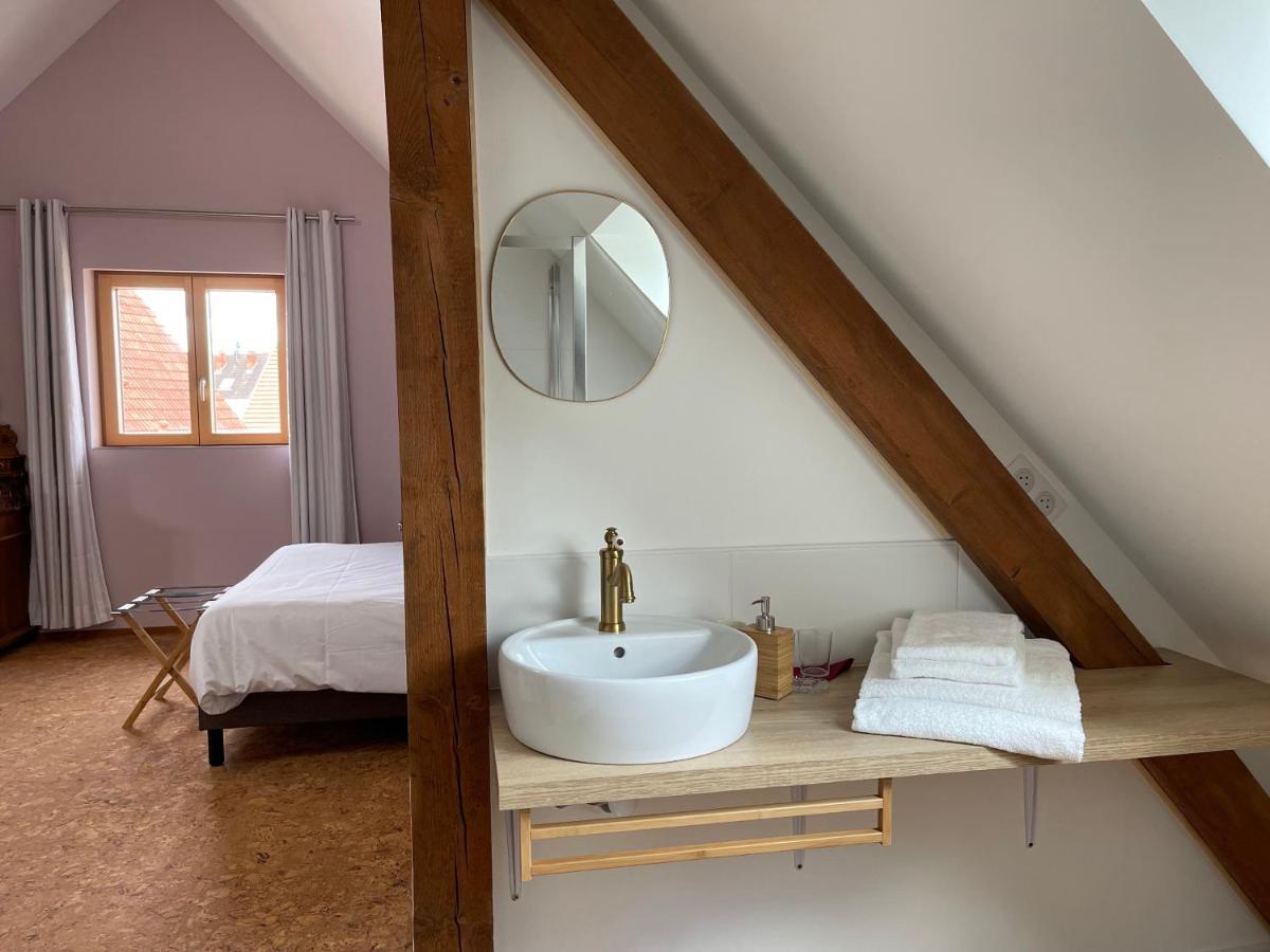Alsacebnb - Gite 12 Personnes Dans Le Vignoble - Piscine Privee & Spa Ammerschwihr Exterior foto